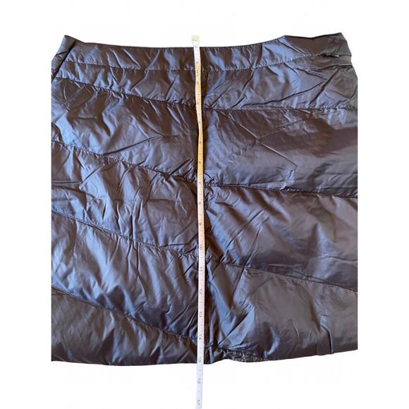 Cordillera Black Down Filled Packable Snow Flurry Mini Skirt Size Small 0610O - Picture 4 of 9